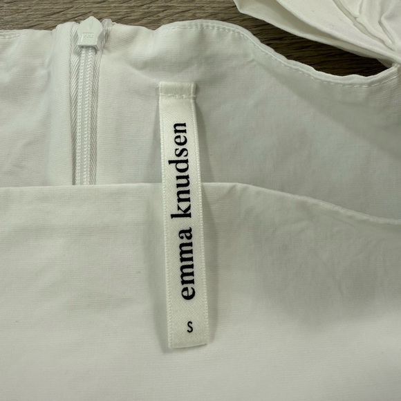 Emma Knudsen Charlotte White Midi Dress - Picture 4 of 12